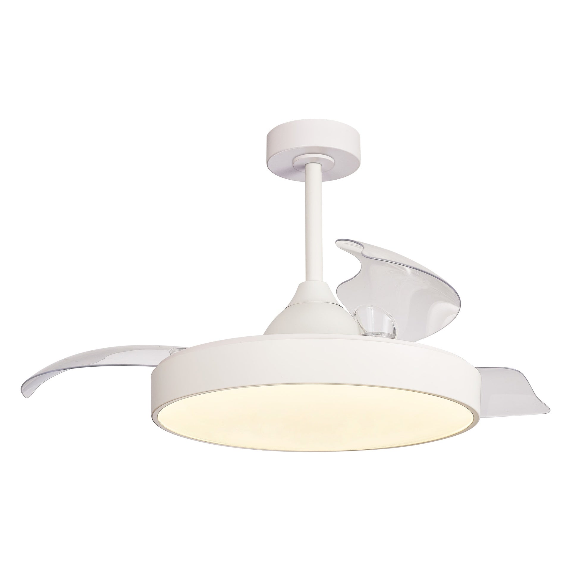 ALASKA * Ventilador Blanco LED 50W-2700K-5000K