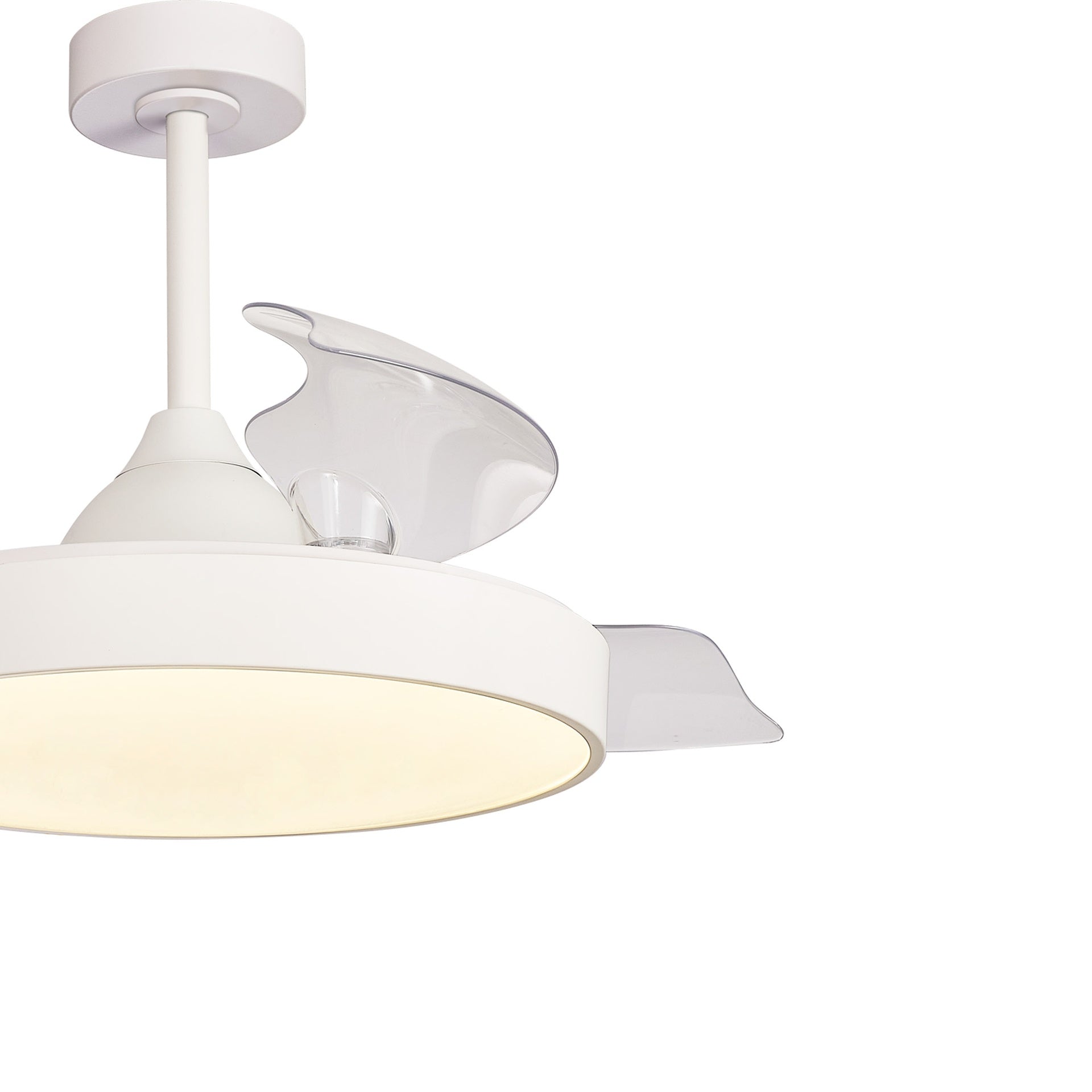 ALASKA * Ventilador Blanco LED 50W-2700K-5000K