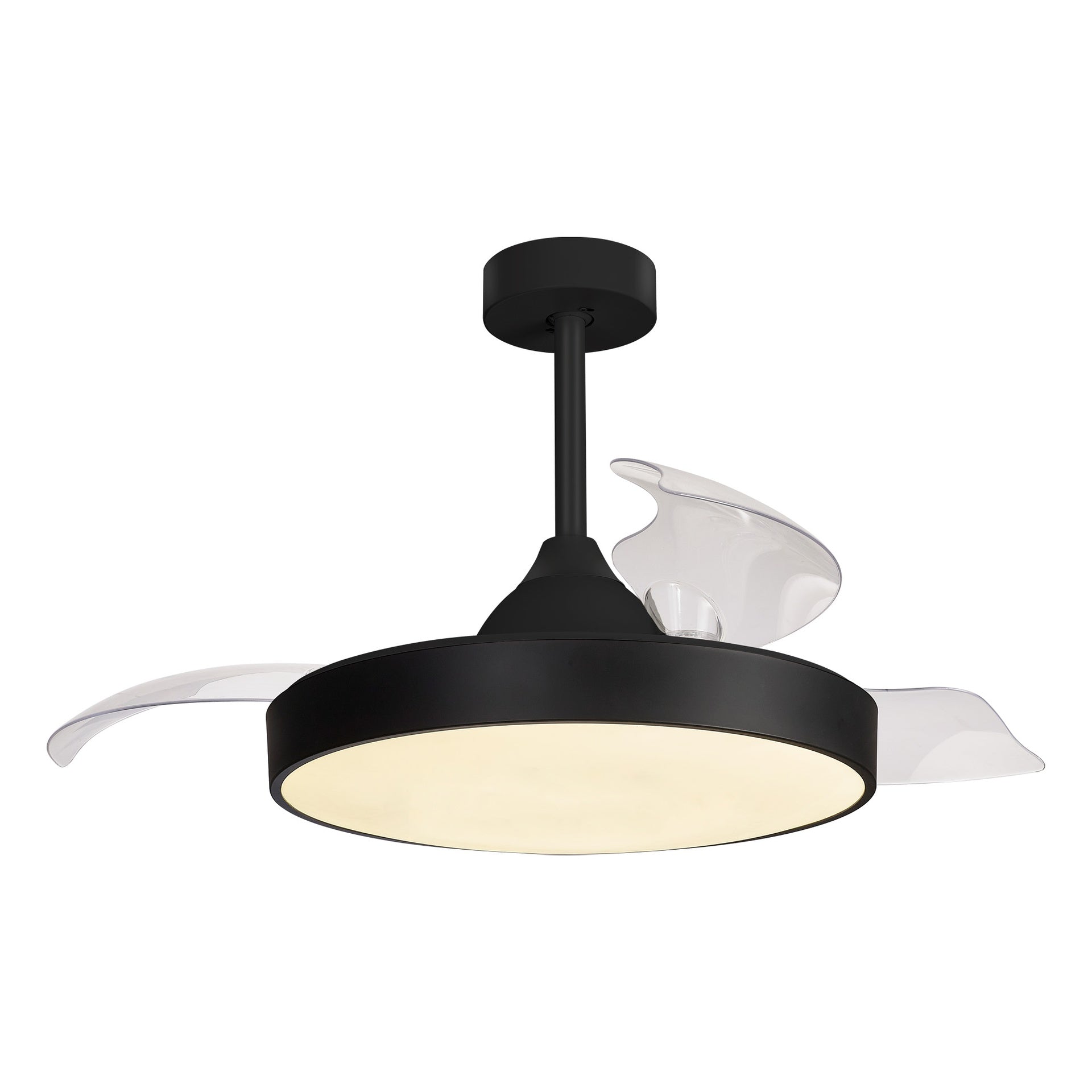 ALASKA * Ventilador Negro LED 50W-2700K-5000K