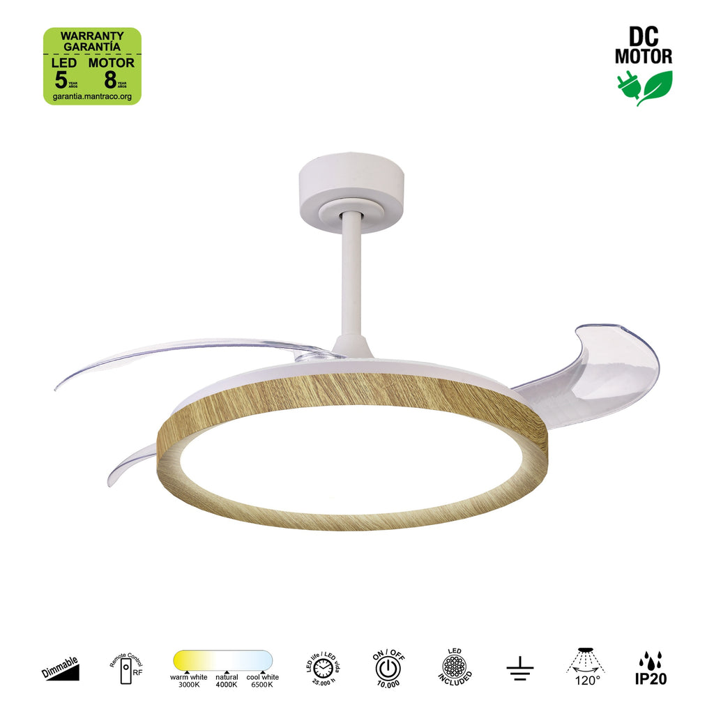 MISTRAL FAN * Plafon / Ventilador - Madera