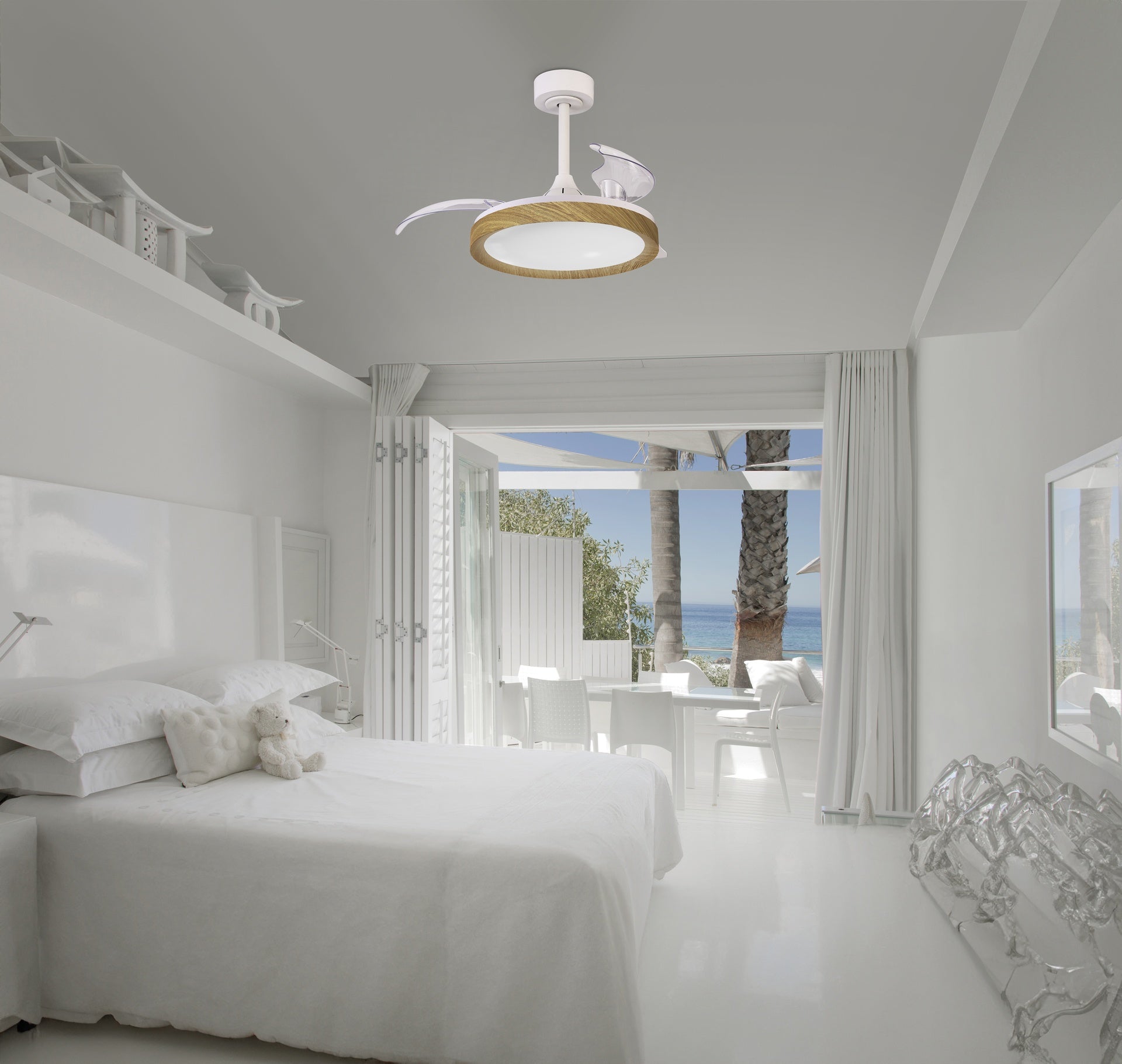 MISTRAL MINI FAN * Plafon / Ventilador - Madera