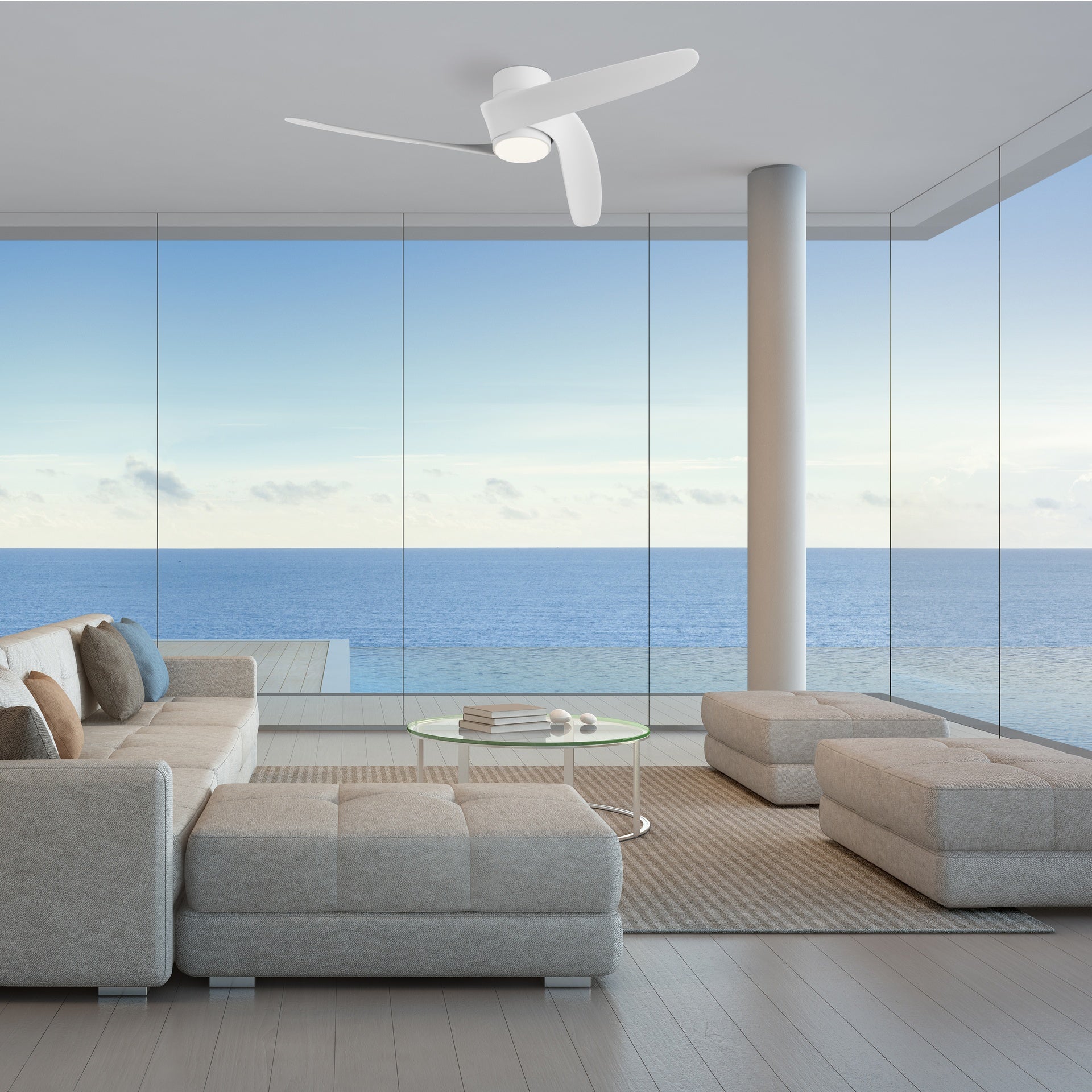 GROENLAND S* PLAFON / VENTILADOR - BLANCO