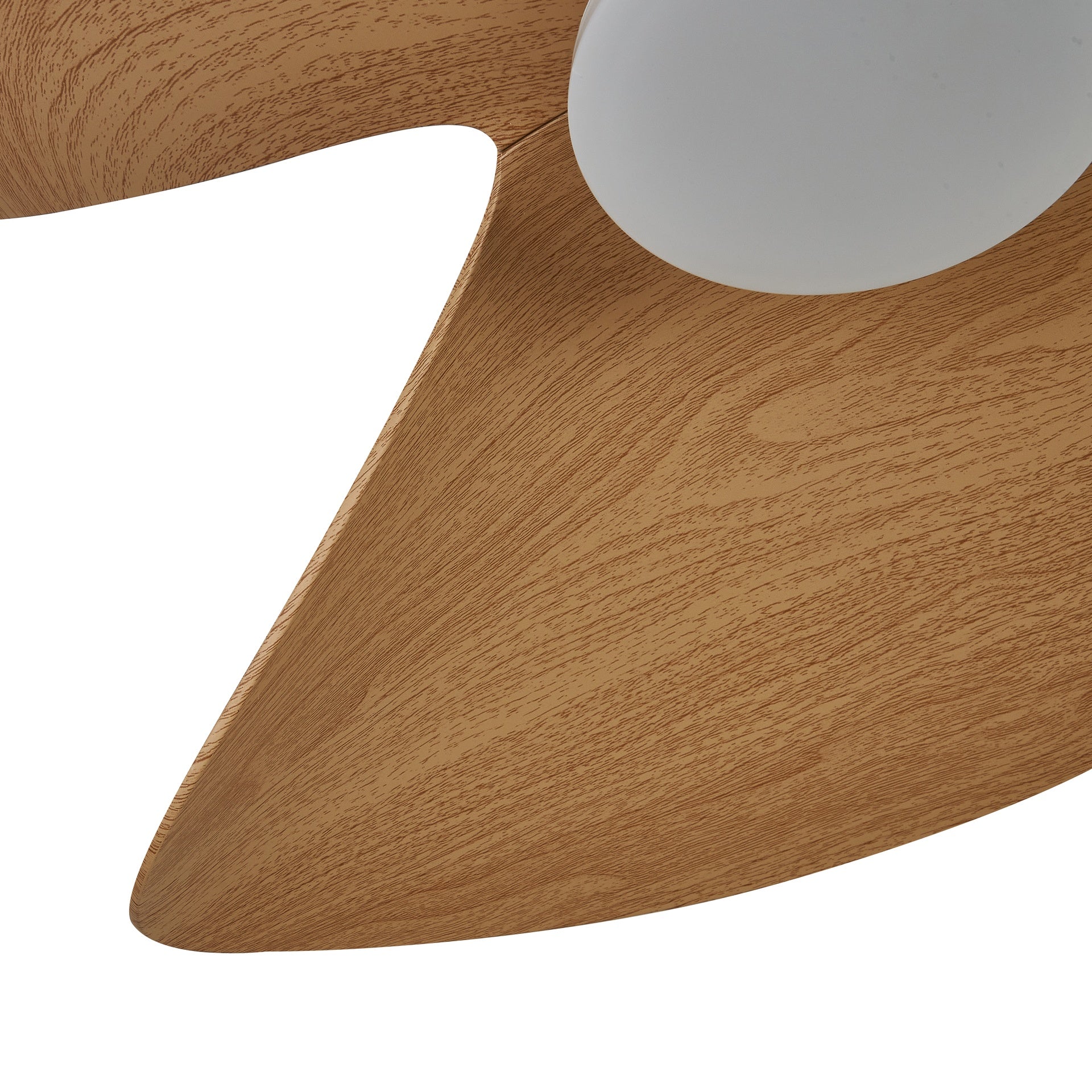 ONA * PLAFON / VENTILADOR - BLANCO-MADERA