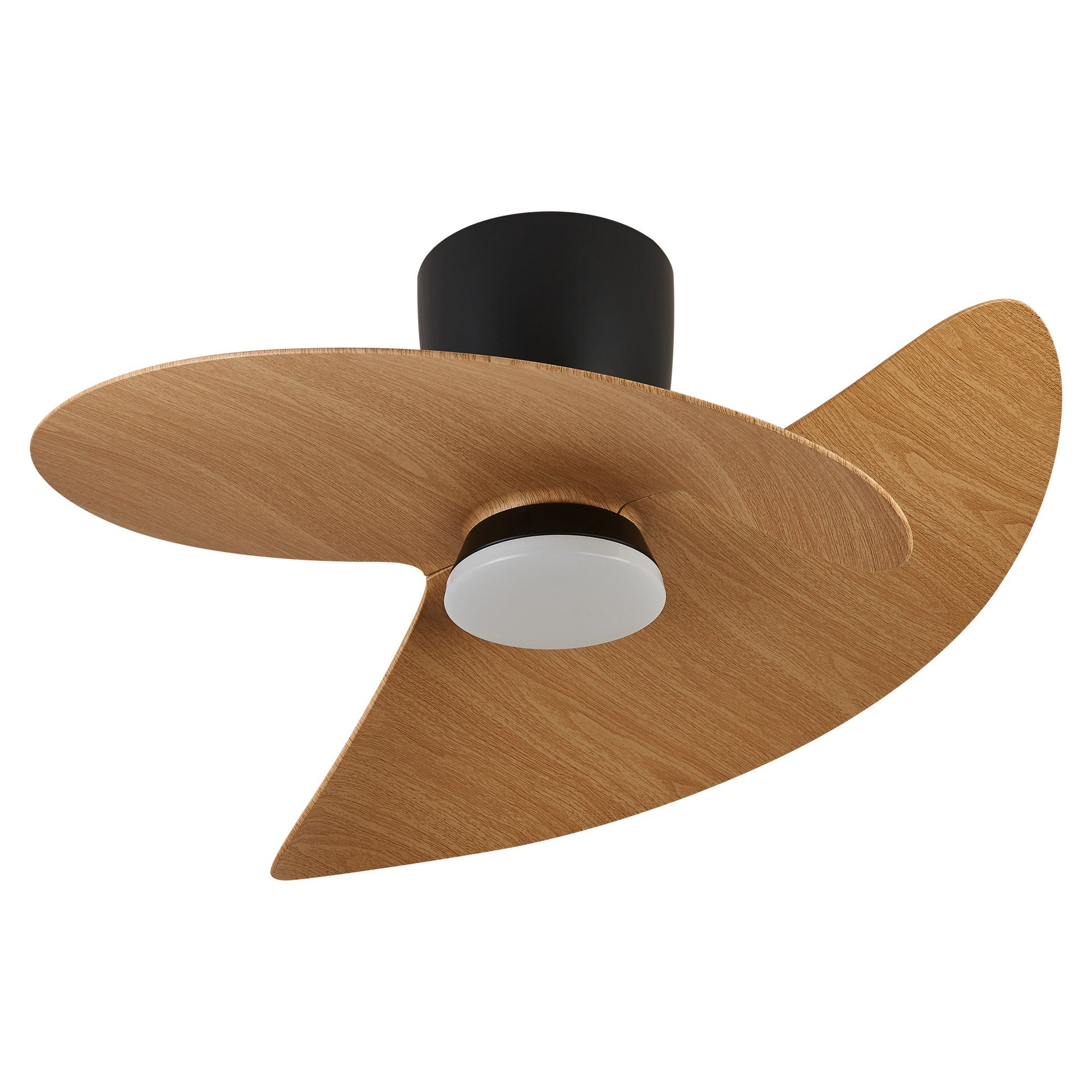ONA * PLAFON / VENTILADOR - NEGRO-MADERA