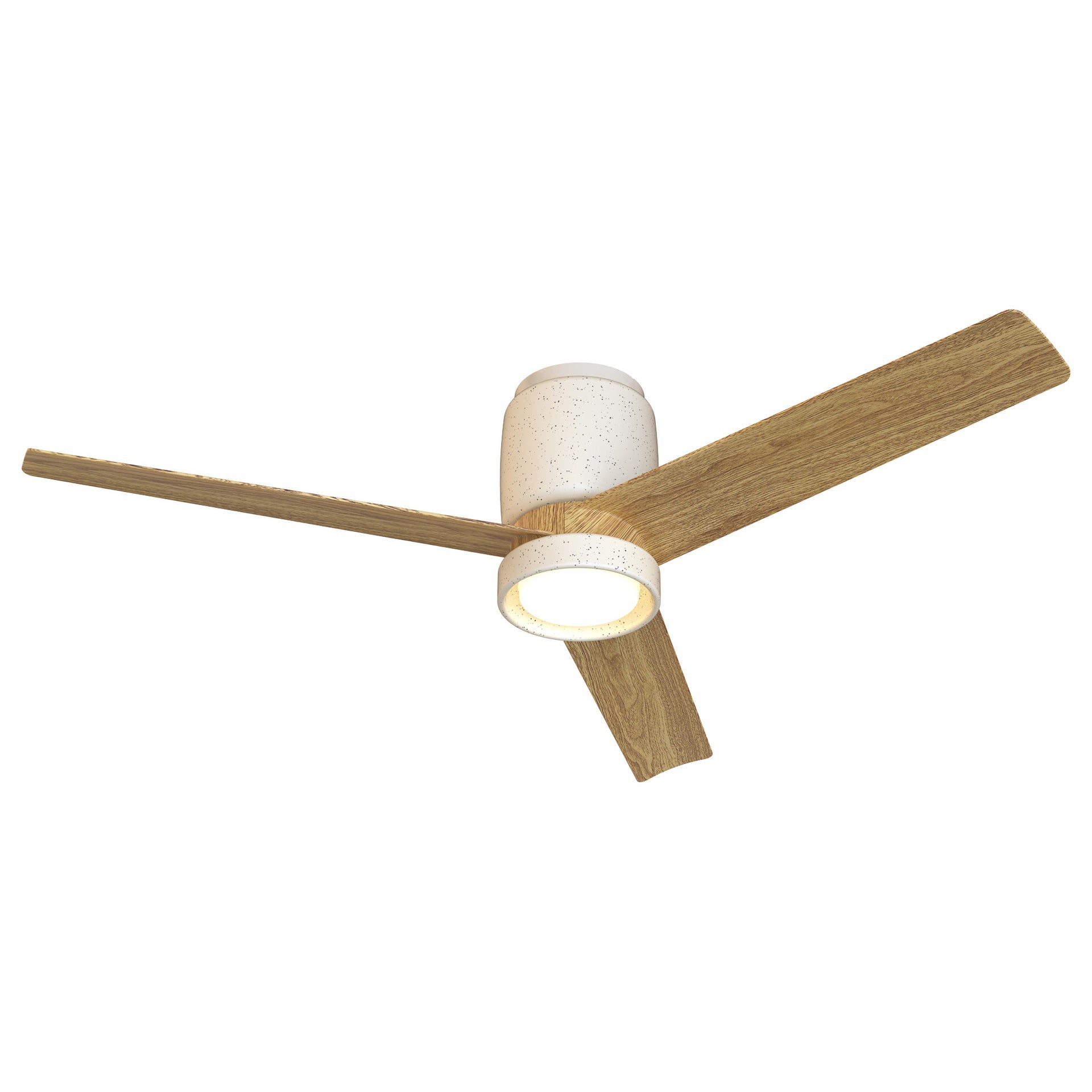 CERAMICA M * PLAFÓN / VENTILADOR - CERÁMICA BLANCA + MADERA