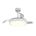 LUNA S * VENTILADOR PEQUEÑO LED - BLANCO