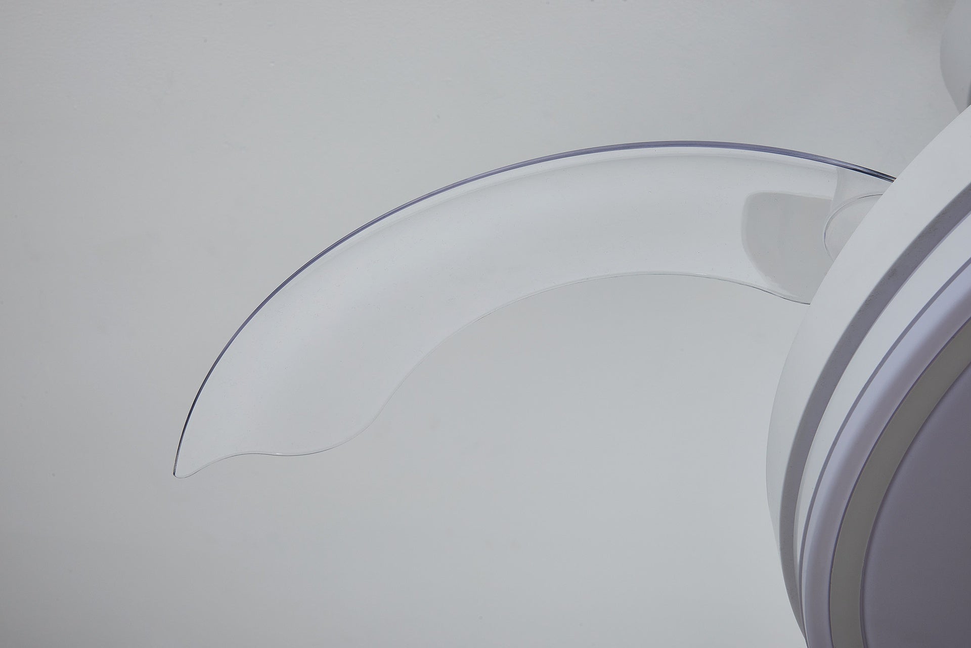 LUNA M * VENTILADOR MEDIANO LED - BLANCO